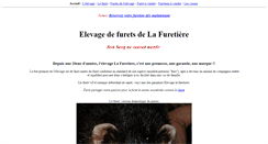 Desktop Screenshot of lafuretiere.com