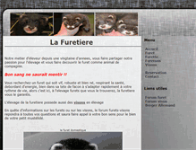 Tablet Screenshot of lafuretiere.fr